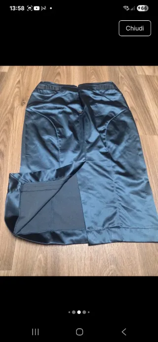 Gonna tubino Just Cavalli blu taglia 44