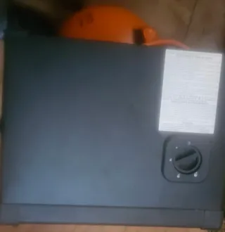 Estufa de gas HJM GA4200 llama azul.