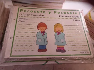 Fichas trabajo infantil 3, 4, 5 años.