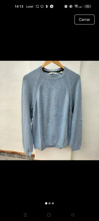 Jersey Esprit Azul celeste Talla L