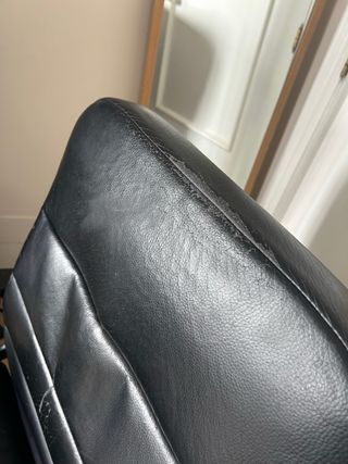 Silla de escritorio negra