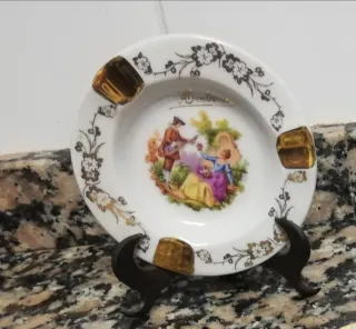 Cenicero de porcelana Limoges France
