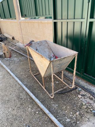 Pastera de yeso metálica