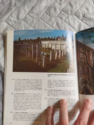 Libro POMPEI vintage 1967