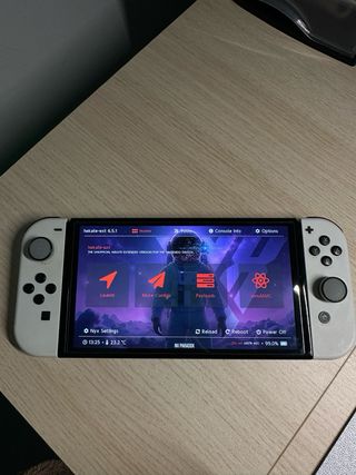 Nintendo Switch OLED Blanca HEKATE