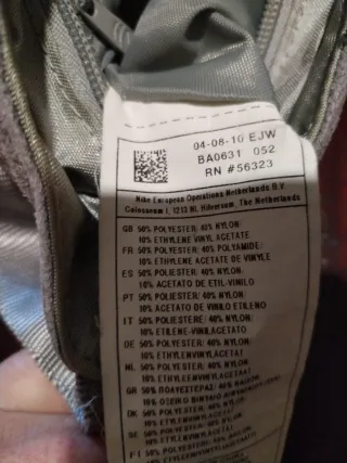 Borsetta Nike grigia