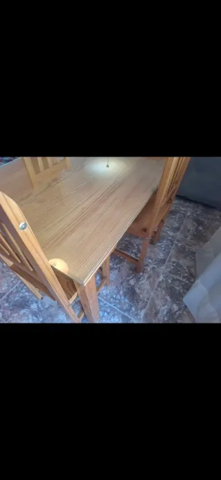 Muebles de salón madera y cristal