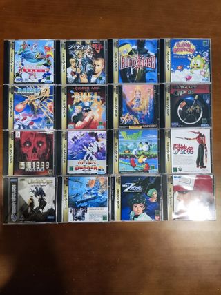 Jogos Sega Saturn (Repro)