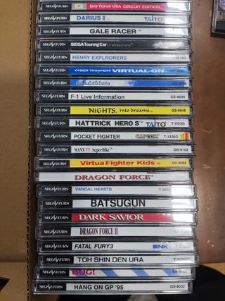 Jogos Sega Saturn (Repro)