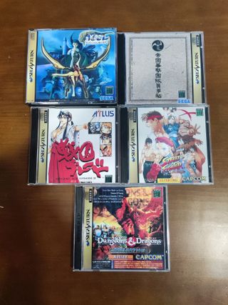 Jogos Sega Saturn (Repro)