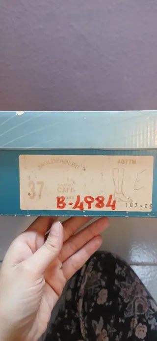 Botas de piel auténtica marrones