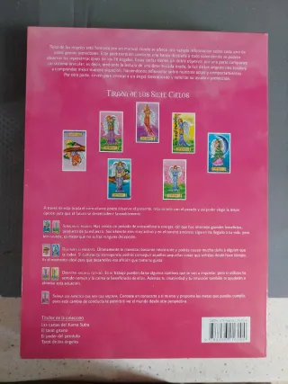 Tarot de los Ángeles con libro y 78 cartas
