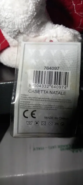 Pupazzo Babbo Natale con Casetta Camino.