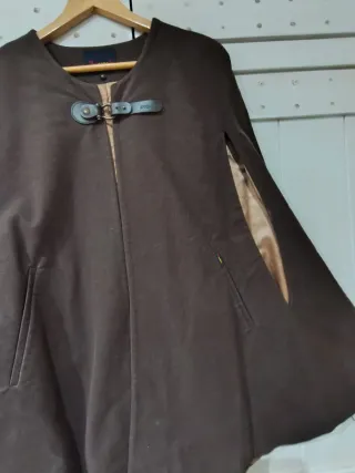 Abrigo capa Spagnolo marrón talla L