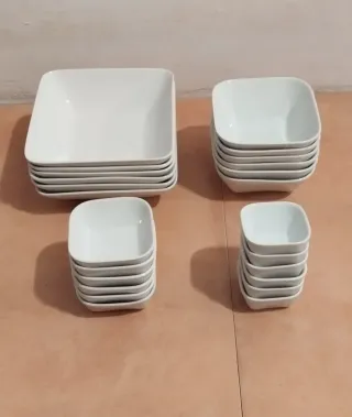 Vajilla Porcelana 48 Piezas