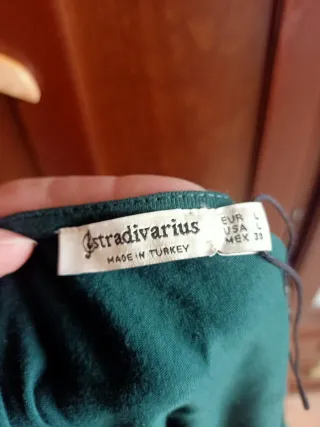 Blusa Stradivarius manga larga Talla S