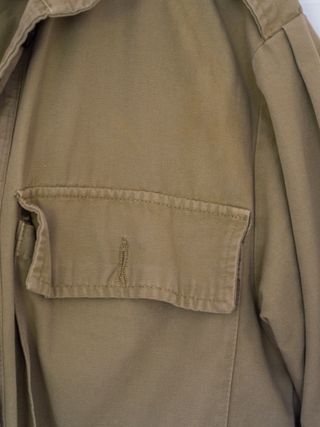 Chaqueta verde militar