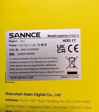 Kit Videosorveglianza SANNCE N48WHE + 6 Telecamere