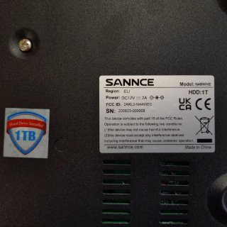Kit Videosorveglianza SANNCE N48WHE + 6 Telecamere
