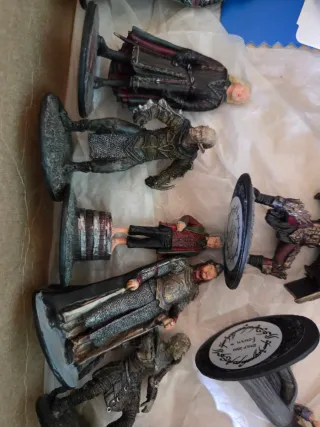 Figuras El Señor de los Anillos de Plomo