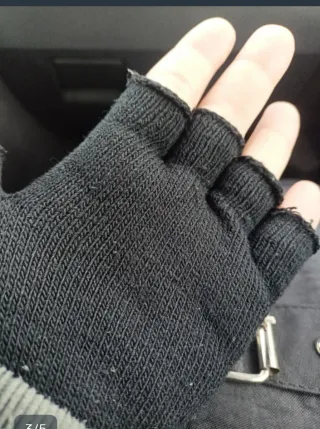 Guantes sin dedos(mitones)