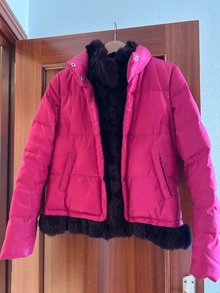 Roberto Verino Cazadora Pluma y Piel