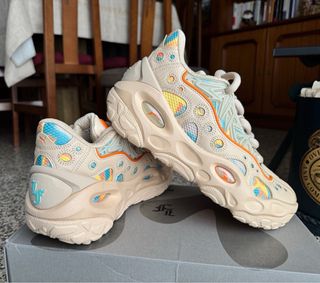 Zapatillas Puma La France RNR Beige/Naranja