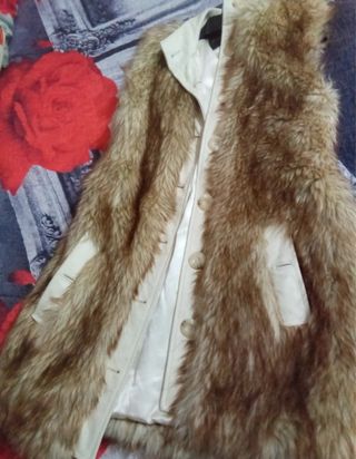 Gilet Rachel Zoe pelliccia sintetica taglia S