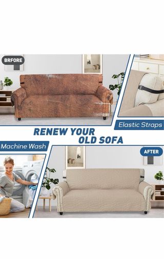 Funda Protectora Sofa 3 Plazas Impermeable