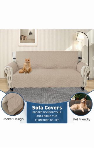 Funda Protectora Sofa 3 Plazas Impermeable