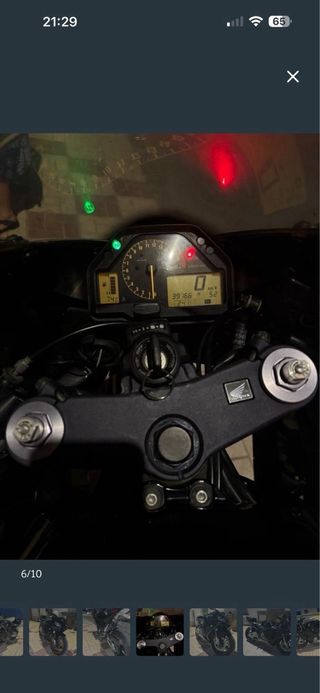 Honda CBR 600 RR Negra