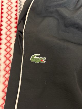 Chándal Lacoste Negro