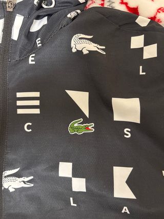 Chándal Lacoste Negro