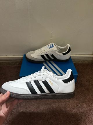 Adidas Samba Blancas y Negras