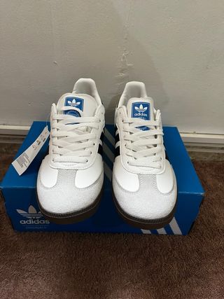 Adidas Samba Blancas y Negras
