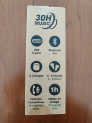 Auriculares Akashi True Wireless Blancos