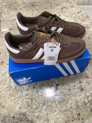 Adidas Samba OG Marrones y Blancas