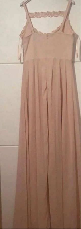 Abito lungo elegante rosa Ax Paris