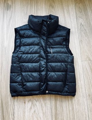 Chaleco negro zara