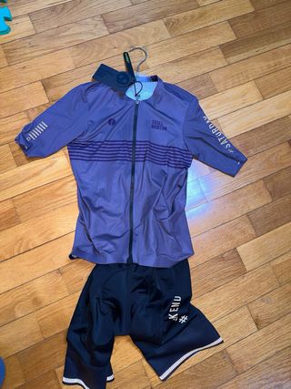 Conjunto Ciclismo Monton by Skull Morado