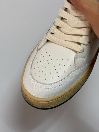 Golden Goose Ballstar Verde y Blanco