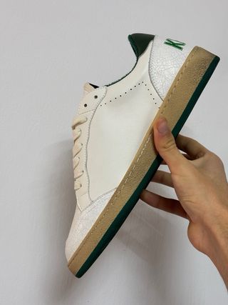 Golden Goose Ballstar Verde y Blanco