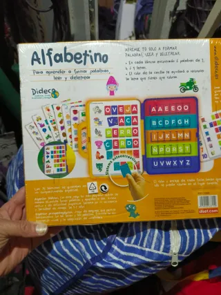 Juego de Alfabeto Dideco Alfabetino