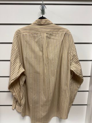 Camisa Polo Ralph Lauren Rayas Amarillas -Talla 42