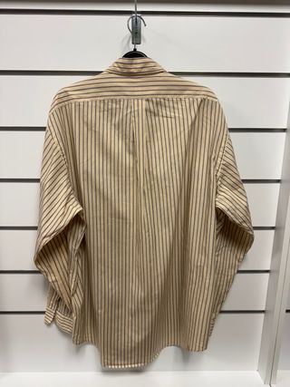 Camisa Polo Ralph Lauren Rayas Amarillas -Talla 42