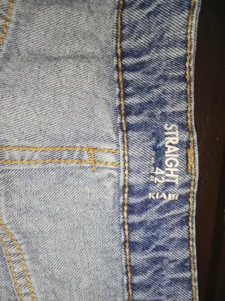 Pantalones vaqueros Kiabi talle alto rectos denim