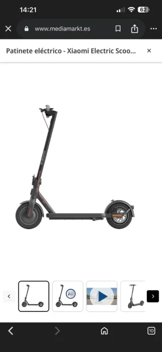 Patinete Eléctrico Xiaomi 4