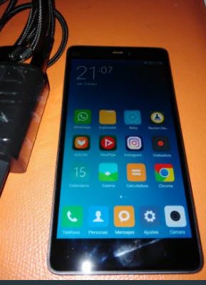 Smartphone Xiaomi Mi 4C 32GB azul cielo 3GB RAM