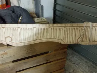 Bastone per tende in legno