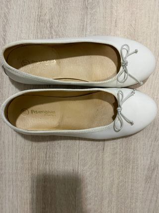 Bailarinas Pisamonas Piel Niña Talla 37